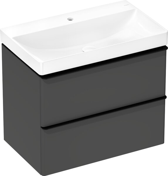 Hansgrohe Xelu Q lavabo, suspendu, sans trop-plein, 800x480mm, blanc, 61020450, 61020450
