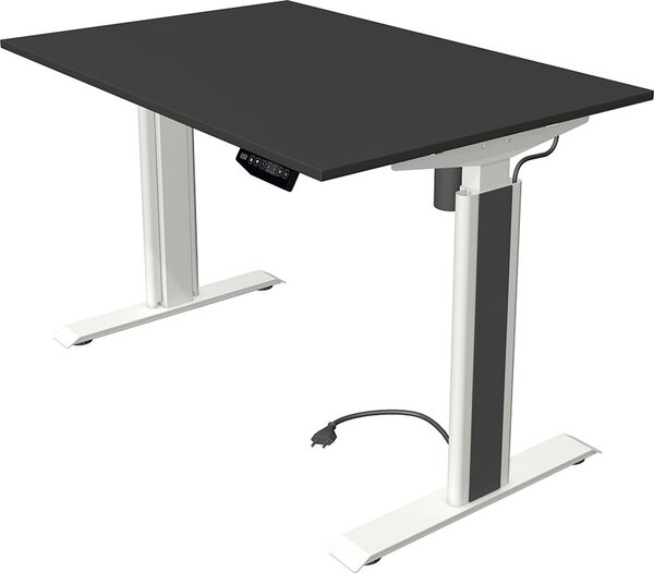 Scrivania Move 1 advance, regolabile elettricamente in altezza, dimensioni piano:120 x 80 cm, colore piano:antracite