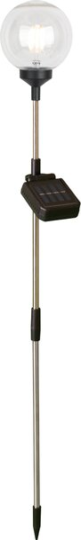 Northpoint LED solare giardino bastoni area esterna ecologico resistente alle intemperie palla trasparente