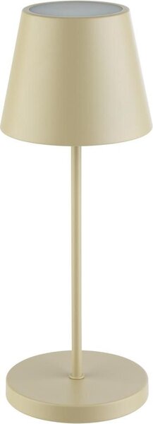 APS 17011 MERLE Lampada da tavolo USB-C wireless, temperatura colore e luminosità regolabili, resistente agli spruzzi IP 54, incl. docking station e telecomando
