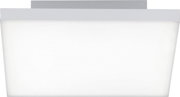 Plafoniera LED, pannello, dimmerabile, telecomando, 29,5x29,5 cm