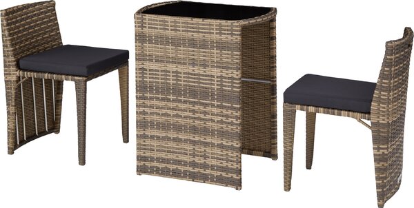 Set di sonagli in alluminio tectake® Hamburg: resistente alle intemperie e ai raggi UV
