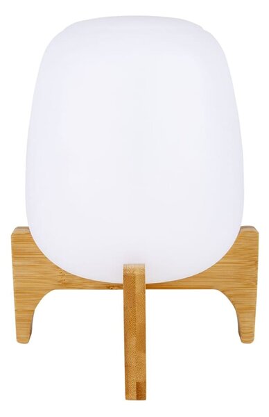 Bo-Camp Lampada da tavolo a LED Barnes Bianco e marrone