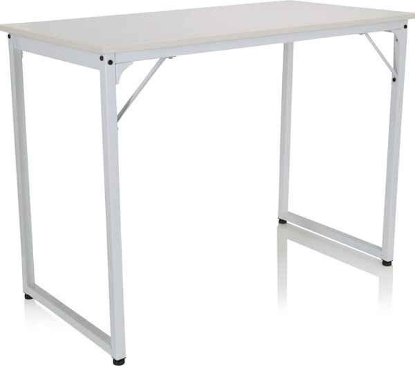 WORKSPACE I scrivania per computer 100 x 50 Bianco