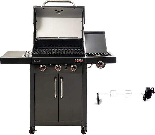 Char-Broil Professional 3500 B SE barbecue a gas a 3 fuochi + bruciatore laterale TRU-Infrared BBQ