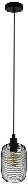 Eglo 43332 - Lampadario a sospensione con filo WRINGTON 1xE27/60W/230V