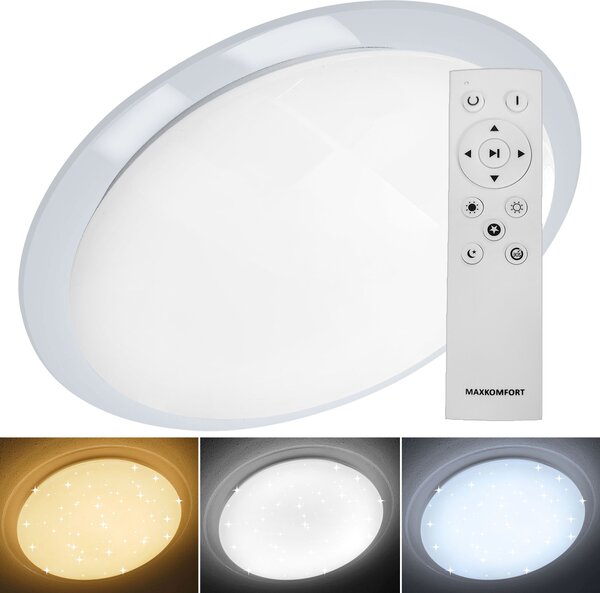 Plafoniera LED "GALA-L" 72W plafoniera cambio colore Moderna e semplice