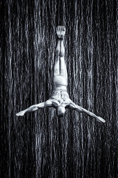 Fotografia artistica fine diving, Martin Fleckenstein, (26.7 x 40 cm)