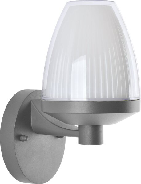 Lampada da parete per esterni, lampada da muro, illuminazione da esterno, E27, antracite, IP44, illuminazione da giardino, moderna lampada da parete in alluminio RD1901A