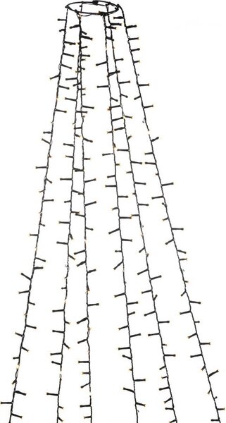 Konstsmide luci di Natale Micro LED Compactlights albero mantello smerigliato