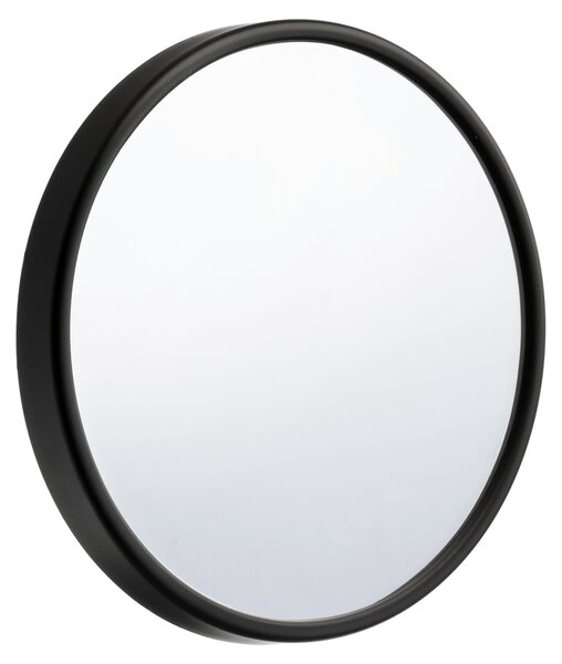 Specchio cosmetico Smedbo con ventosa, ingrandimento 12x, colore nero, modello FB622