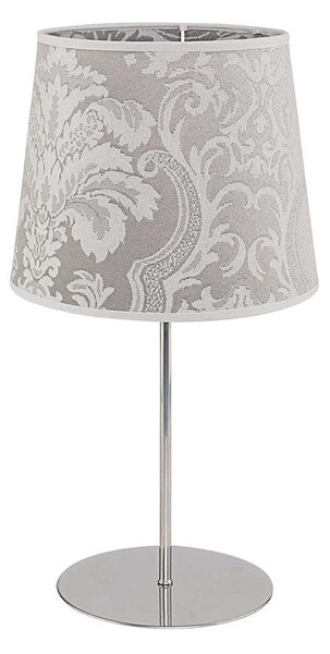 Duolla - Lampada da tavolo SOPRANO 1xE27/40W/230V argento