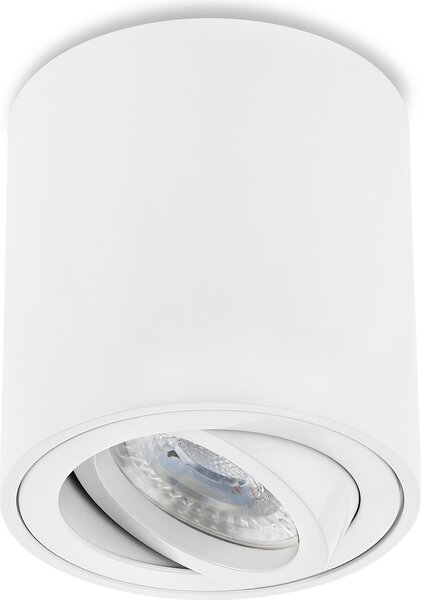 Lampada a soffitto LED bianca, modello da incasso, attacco GU10, 7W, realizzata in alluminio, 230V