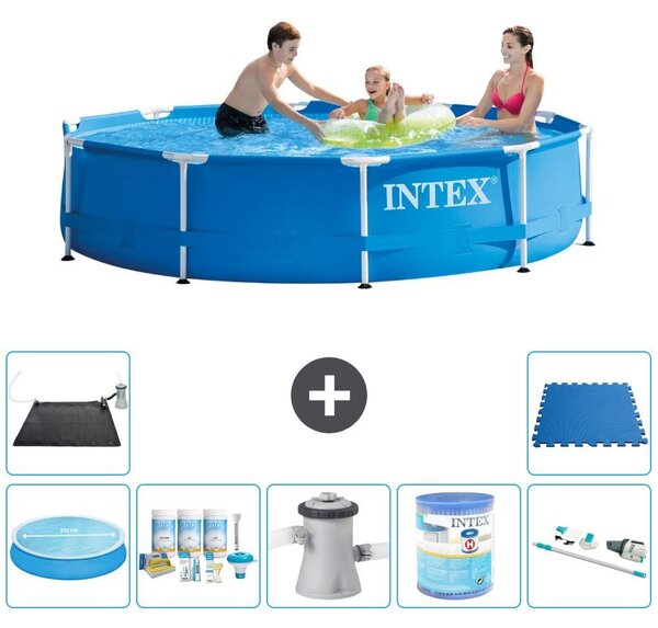 Piscina autoportante rettangolare - 305x76 cm - 8 pezzi - Modello S31523