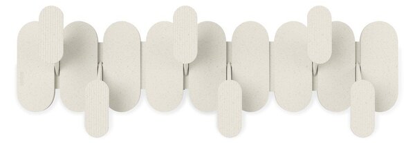 Attaccapanni da parete beige in acciaio 16 cm Tempo – Umbra
