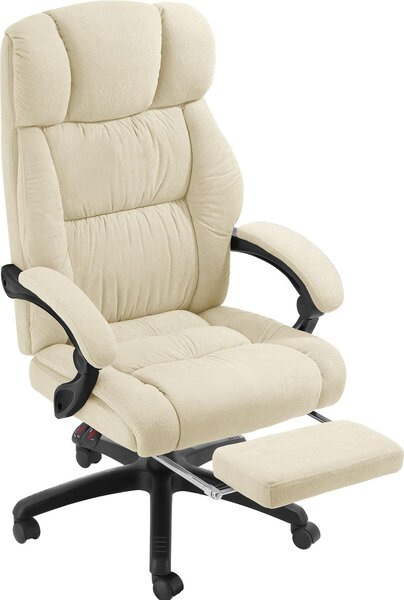 Tectake® Jillien sedia da ufficio girevole a 360°, regolabile in altezza in continuo