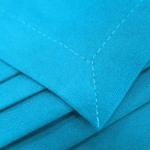 Tenda su anelli Heaven blu turchese