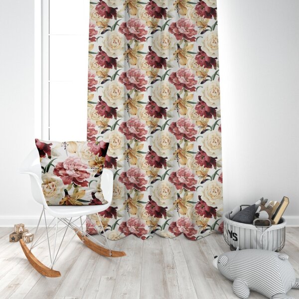 Federa cuscino MIGD162 rosa fiore