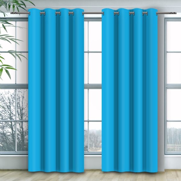 Tenda su anelli Heaven blu turchese