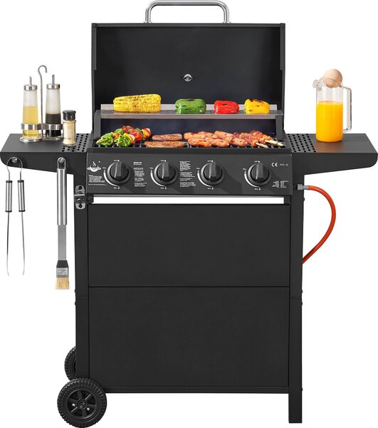 Barbecue a gas El Fuego® "San Jose 4 bruciatori"