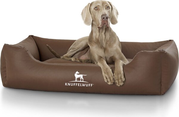 Cuccia per cani Sidney in Pelle finta XXL marrone