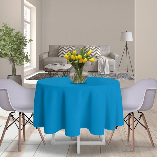 Tovaglia rotonda Standard Ø 140 cm blu turchese