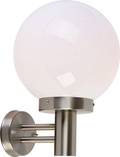 Lampada da esterno moderna in acciaio inossidabile IP44 Sfera