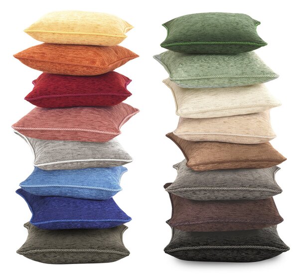 Federa cuscino gobelin 42x42 cm bordó Chenille IT150
