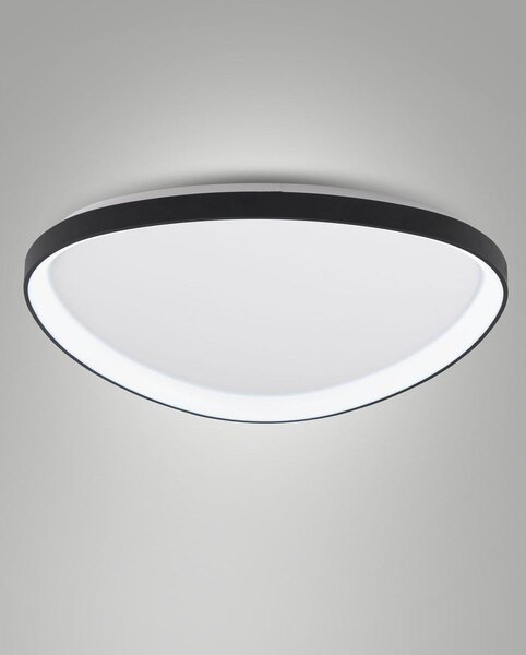 Quirk Plafoniera Led Nera D.800