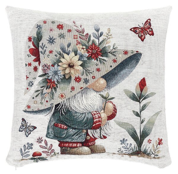 Federa cuscino gobelin Elfo di primavera Chenille IT118