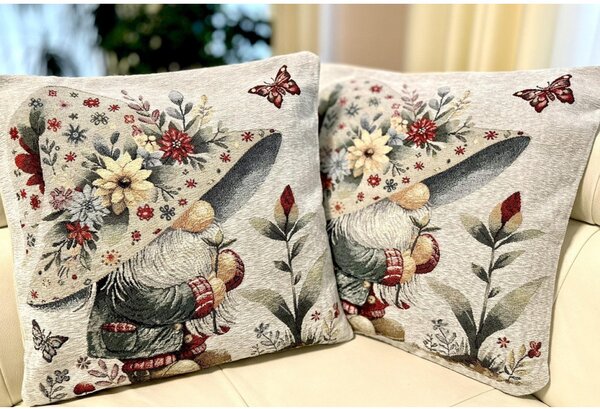 Federa cuscino gobelin Elfo di primavera Chenille IT118
