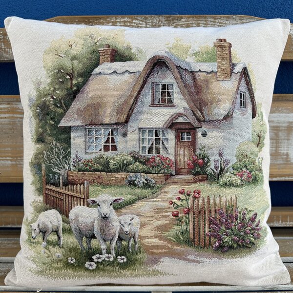 Federa cuscino gobelin 42x42 cm Eden 1343 A NA