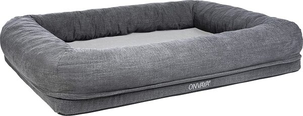 Lettino per cani ONVAYA® compatibile con i cuscini per cani | Taglia S | 82 x 64 x 18 cm