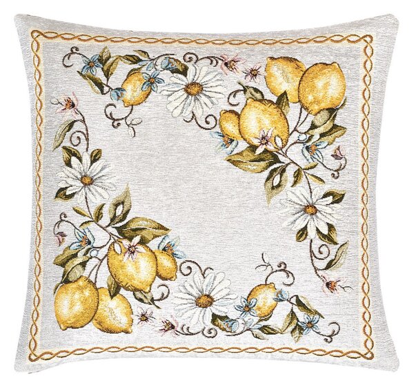 Federa cuscino gobelin Limoni Chenille IT117