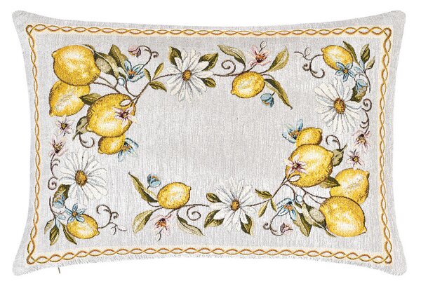 Federa cuscino gobelin Limoni Chenille IT117