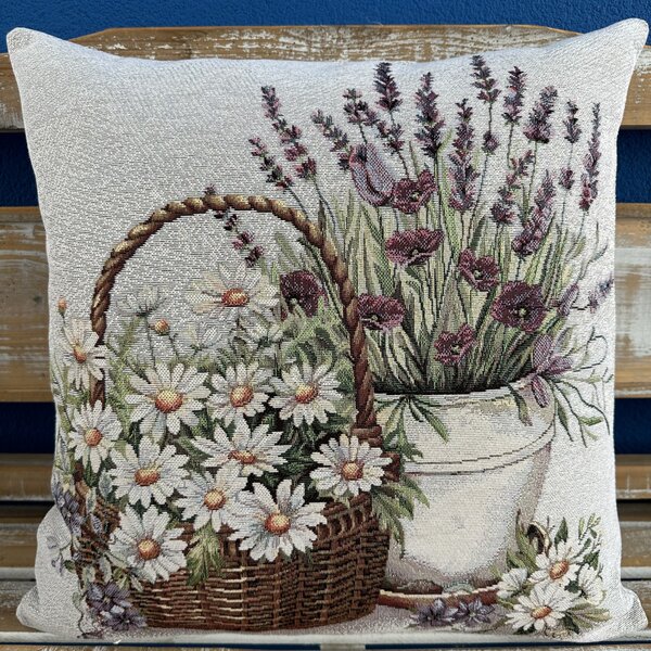 Federa cuscino gobelin 42x42 cm Eden 1363 V2