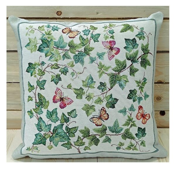 Federa cuscino gobelin Edera 42x42 cm