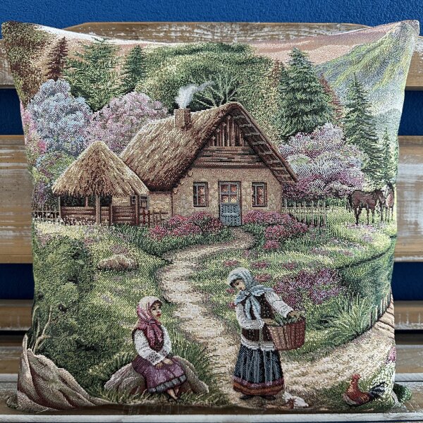 Federa cuscino gobelin 42x42 cm Eden 6231