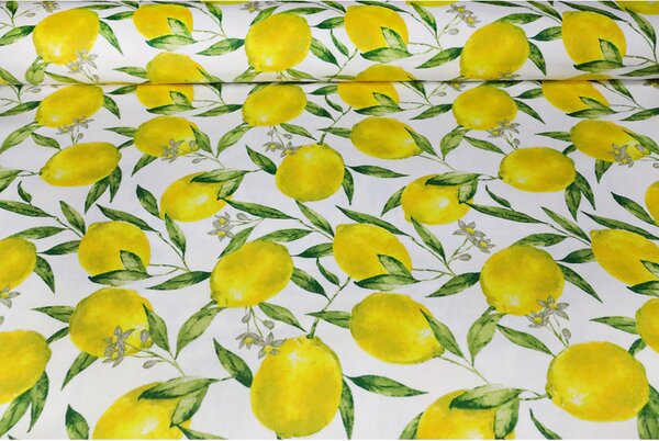 Grembiule da cucina in cotone Limoni Peschiera