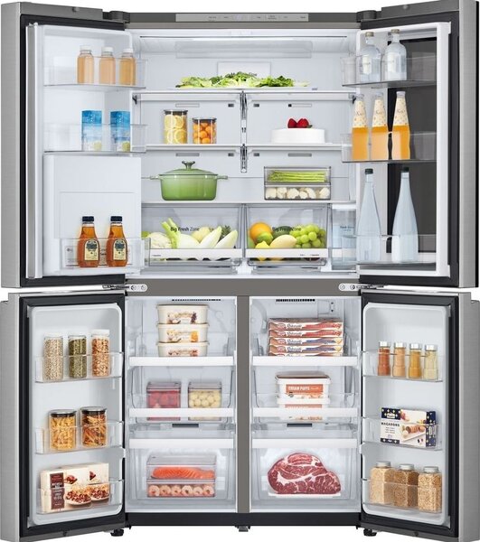 Lg Frigorifero Americano Side by Side Capacit 646 Litri Classe energetica E Raffreddamento No Frost colore Argento - GMK961PY5E InstaView