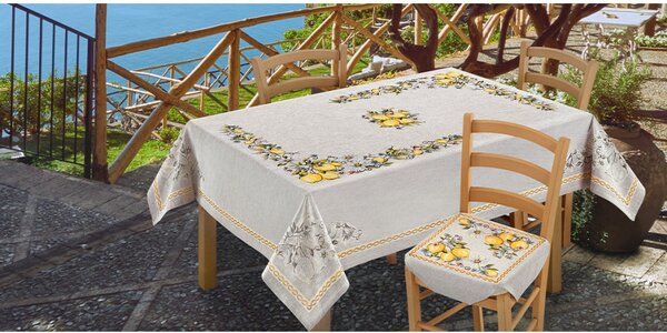 Tovaglia Gobelin Limoni Chenille IT117