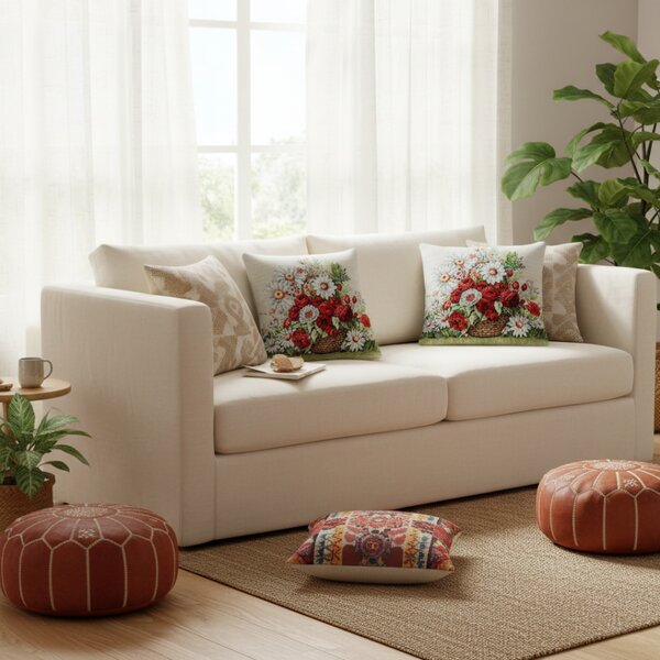 Federa cuscino gobelin 42x42 cm Eden 1409