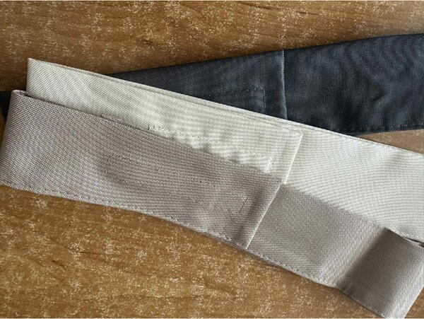Nastro per fissare le tende da giardino con velcro 70x6 cm