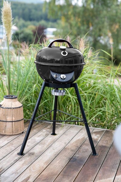 Barbecue a gas Outdoorchef City 420 G, modello a sfera, cod. art. 18.129.05, nero