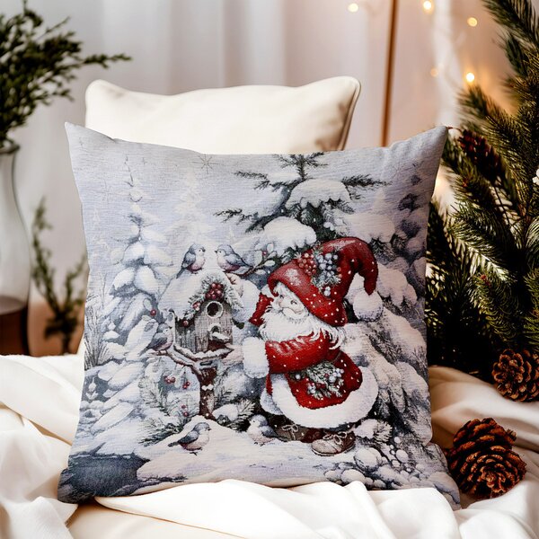 Federa cuscino gobelin di gobelin 42x42 cm Chenille 1395