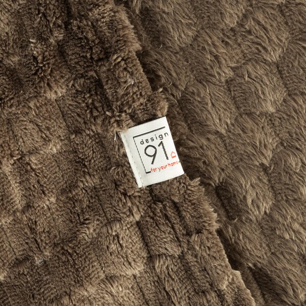 Coperta Cindy6 con effetto 3D t.moro