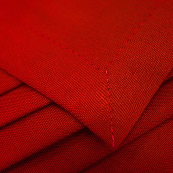 Tenda su anelli Heaven rosso