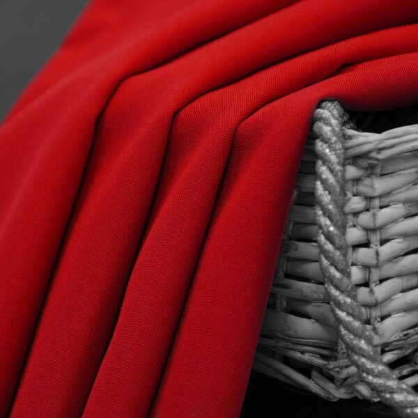 Tenda su anelli Heaven rosso