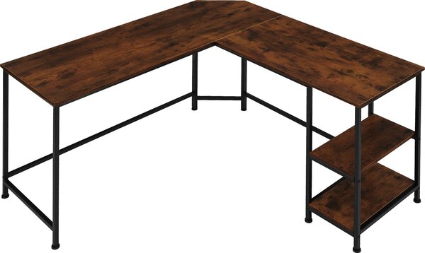 Scrivania tectake® Hamilton 138 x 138 x 75,5 cm
