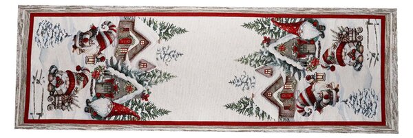 Runner da tavolo natale di gobelin Elfo di Natale